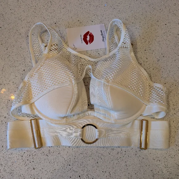 Honey Birdette Axl Ivory bra 34C - Picture 2 of 6